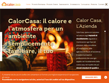 Tablet Screenshot of calorcasa.com